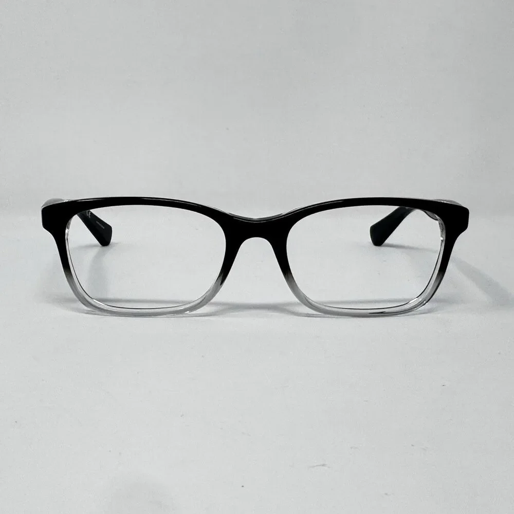 Ralph Lauren RA7069 1448 Black Clear Eyeglass Frames 53-18-135